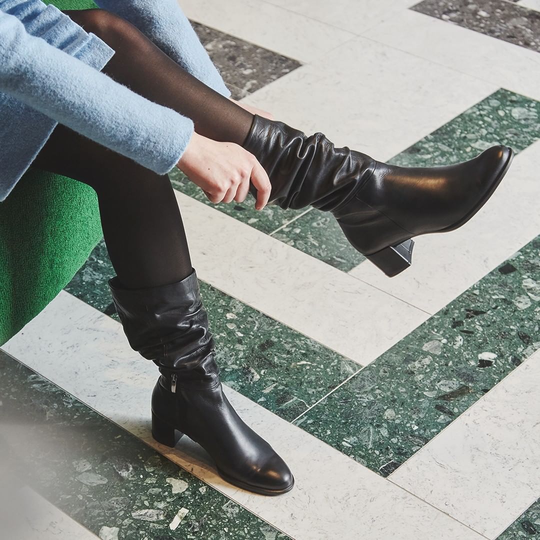 Leather boots are more expensive than the other
