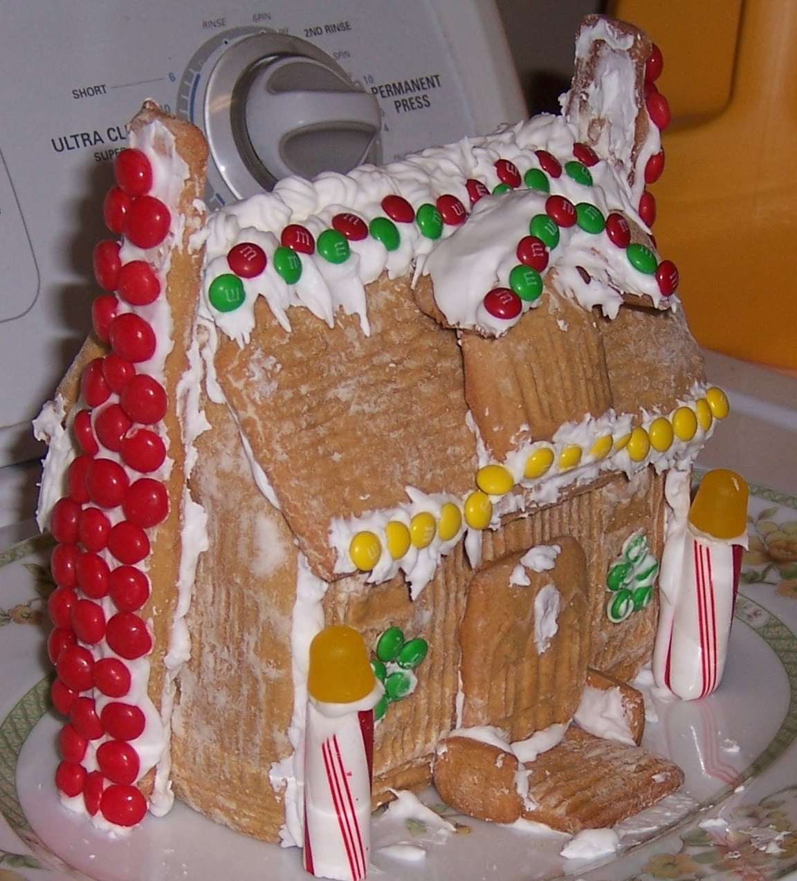 Quit making Gingerbread Houses with raw egg white