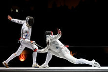 In Fencing, if you want to gain the
