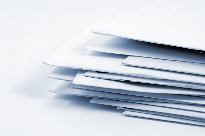 Mailing off your company’s brochures, paperwork, and other