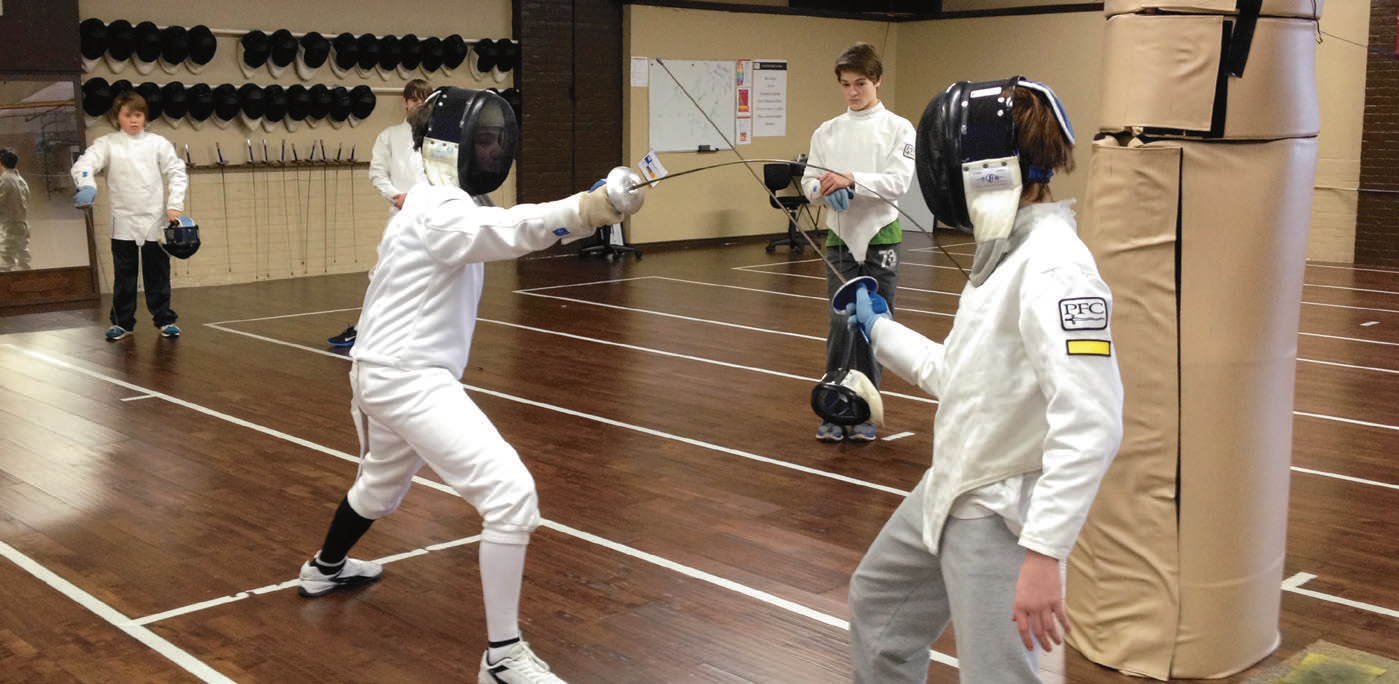 There is something for everyone with fencing! The