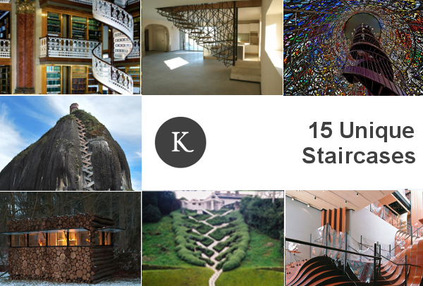 15 Mesmerizing Examples of Staircases
