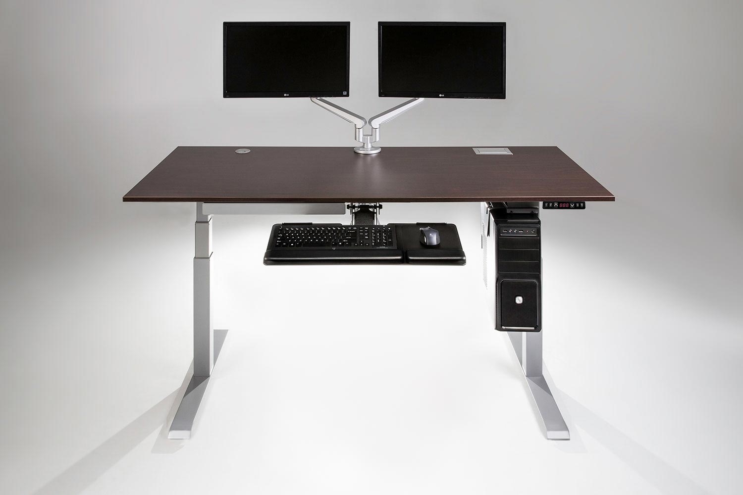 Modern and stylish desks with adjustable position will