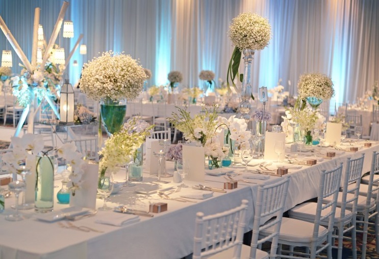 The #wedding #decoration has a huge role in