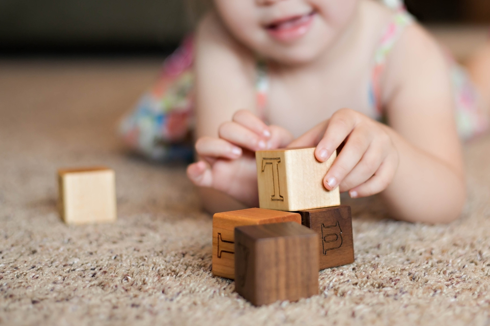 Childrens wooden play blocks are endless, they have