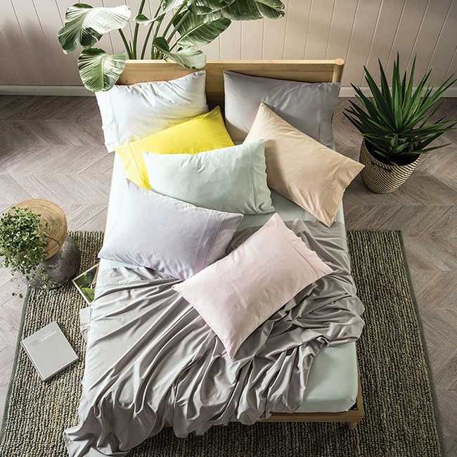 Organic pillowcases for bamboo pillows.