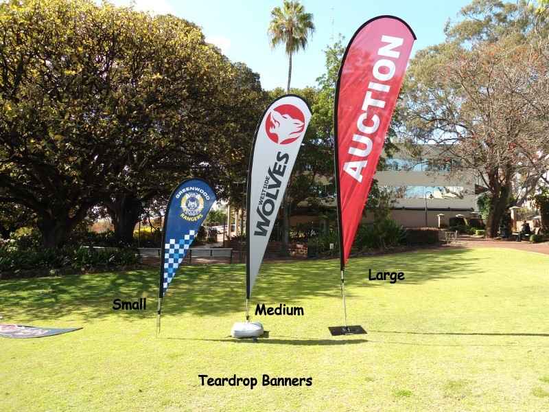 Wide range of flags banners in different sizes