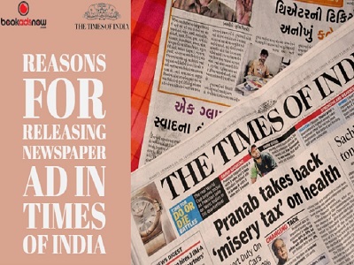Book Advertisement at Cheapest Rates on Top Newspapers,