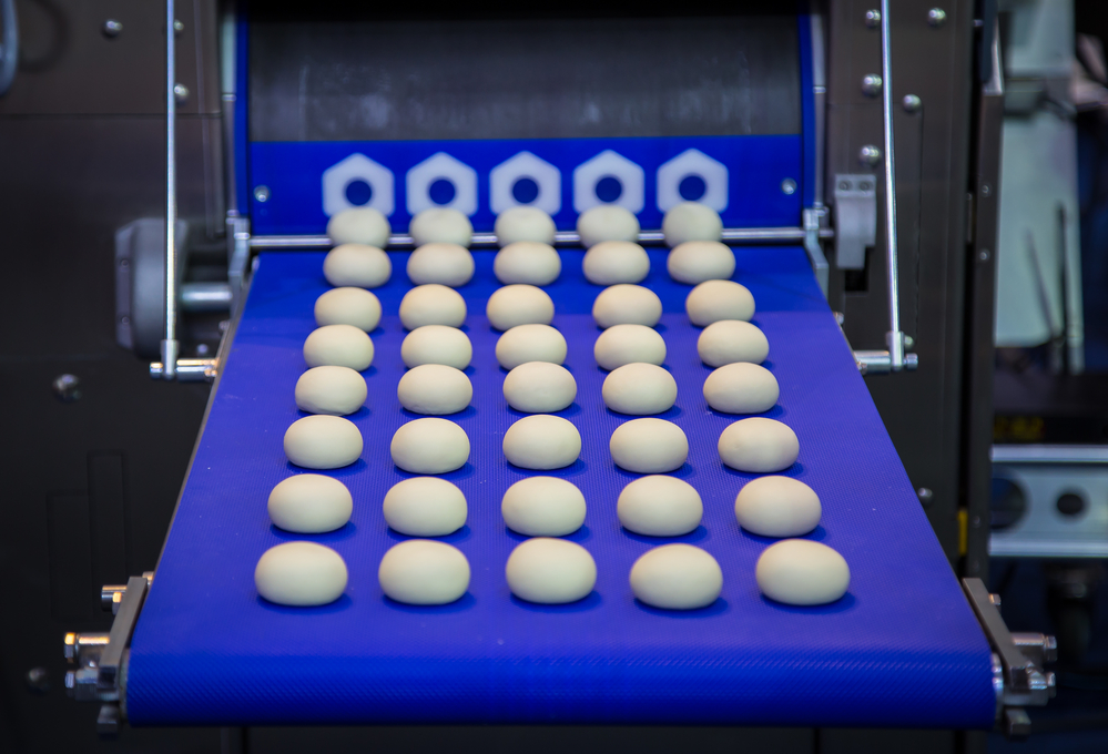 The dough divider machine is the most common