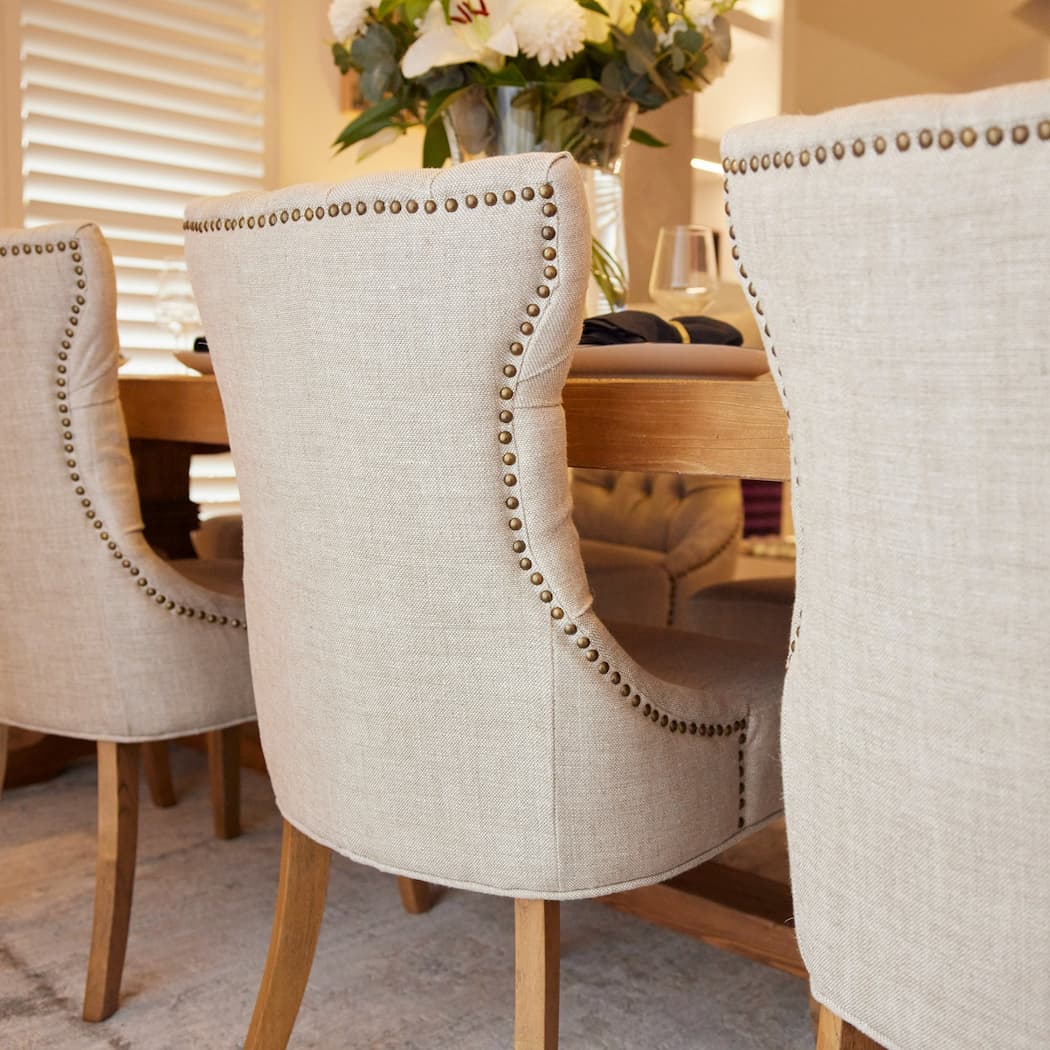A stylish and comfortable dining chair that serves