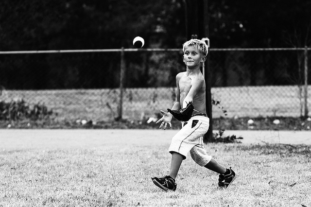 The first step a young baseball player needs
