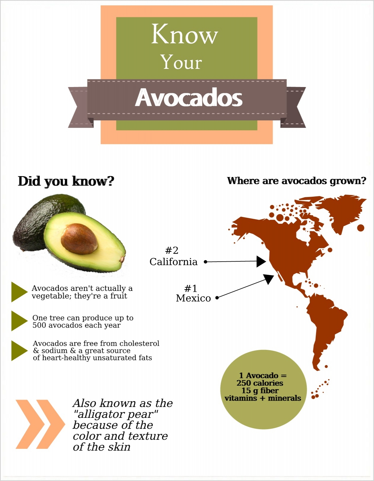 Avocados are one of nature's little super-fruits (yup,
