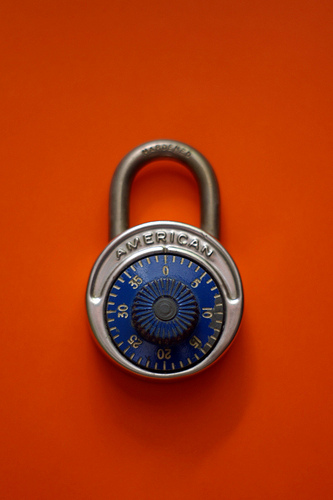 If you have a combination lock that you