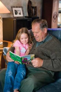 Studies show that reading to your children has