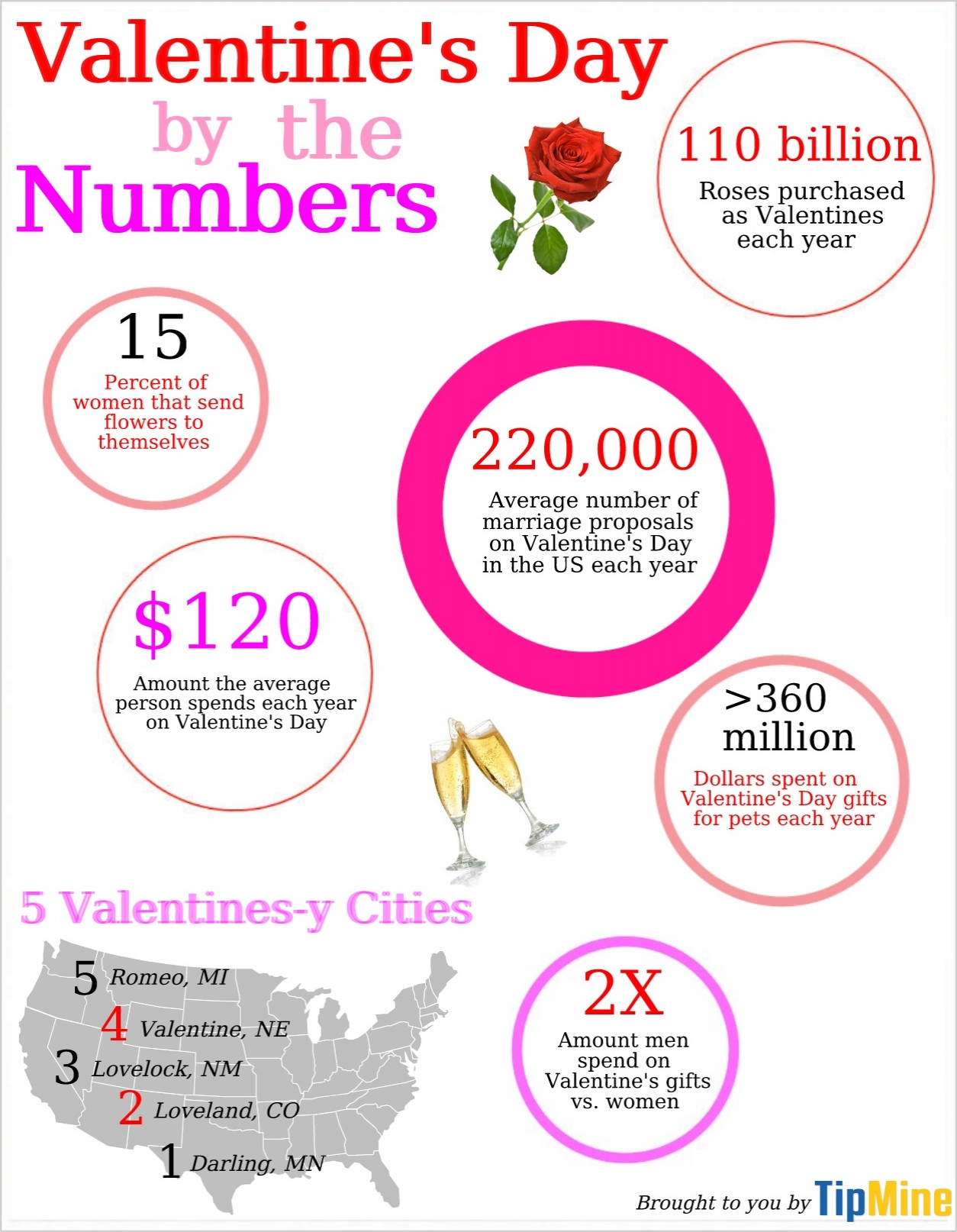 Ever wondered just how many roses are purchased
