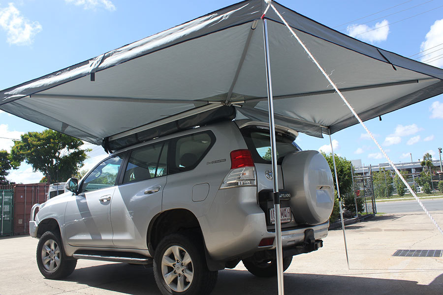 4WD awnings designed to maximize UV blockout and