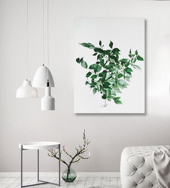 Add freshness to your home with botanical canvas