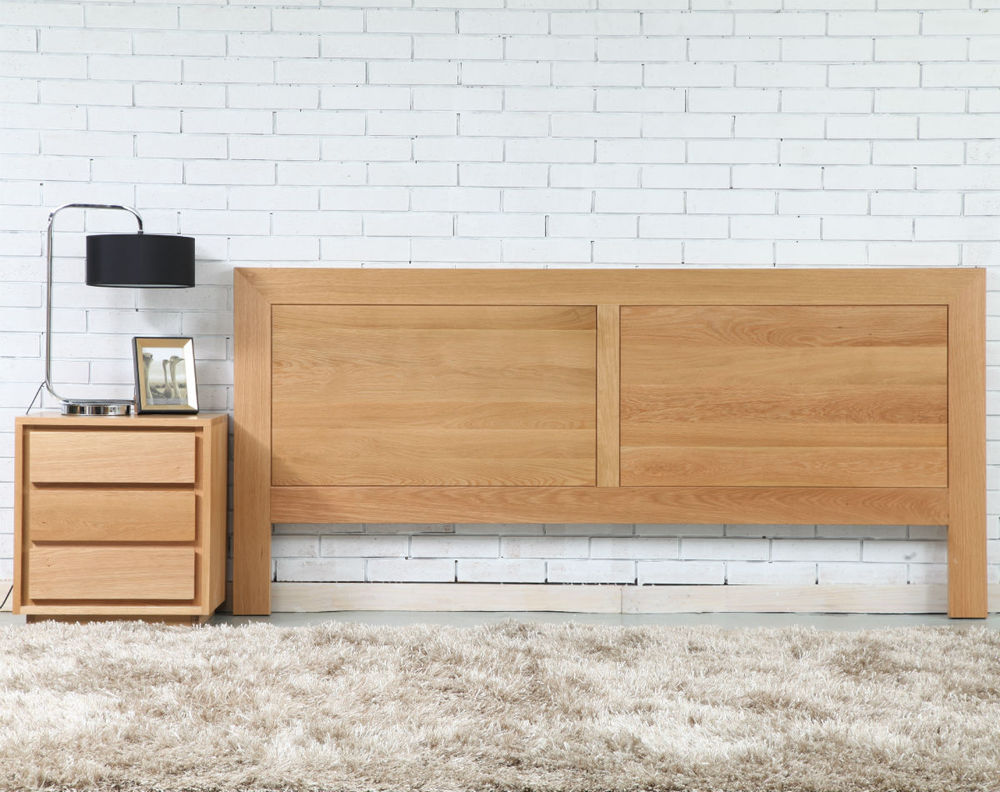 Bed heads made from solid, commercial-grade timber of