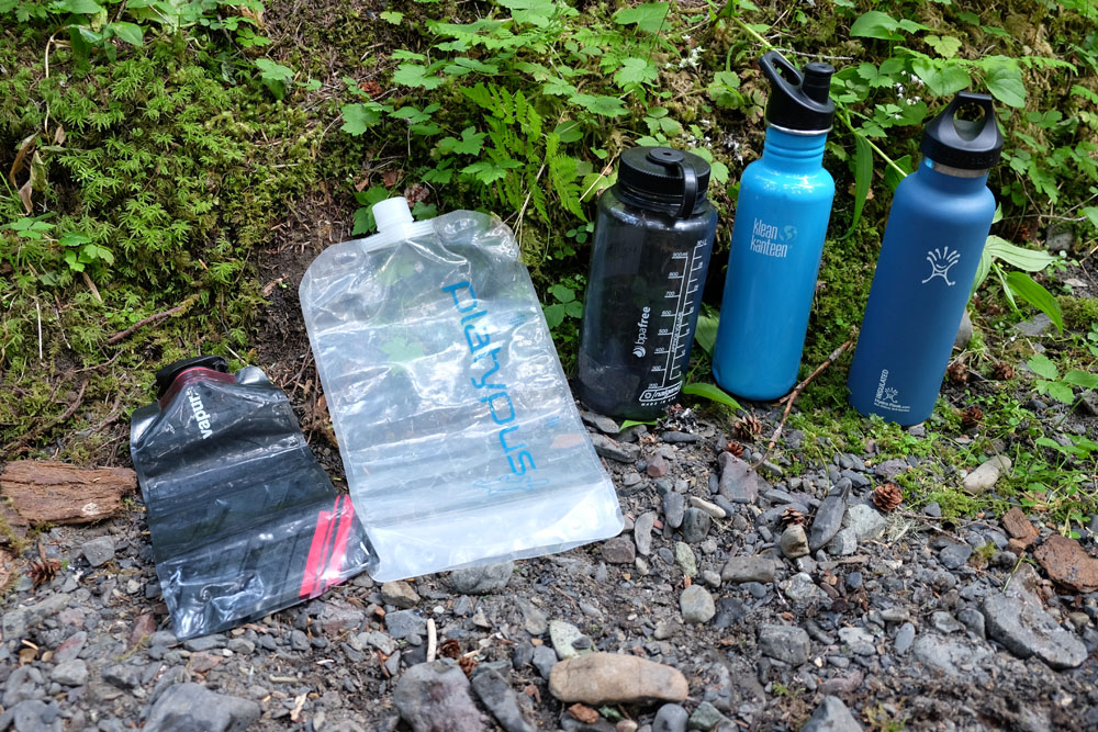 Water Bottles are necessary items for hiking or
