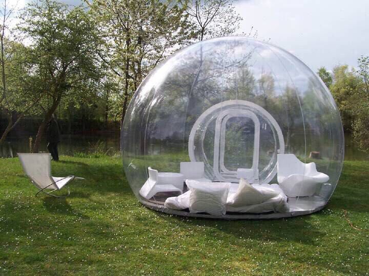 Inflatable domes