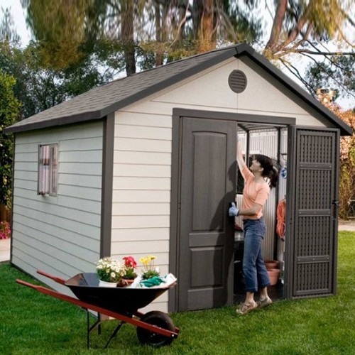 The large storage sheds are amazing solution for