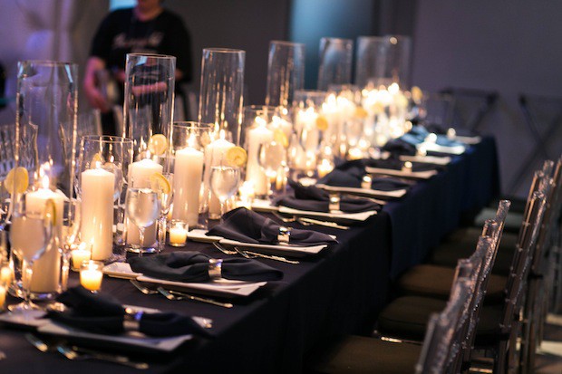 Pillar candles are amazing decor for any wedding.