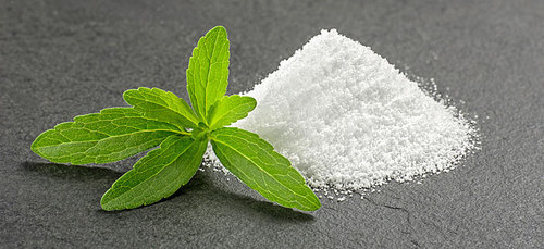 The stevia is a substitute to the sugar.